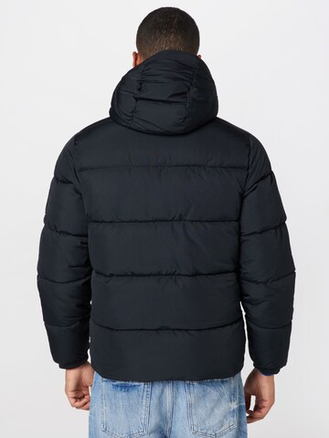 HOLLISTER Winter Jacket in Black