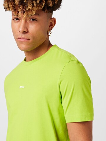 BOSS Orange Тениска 'Tchup' в зелено