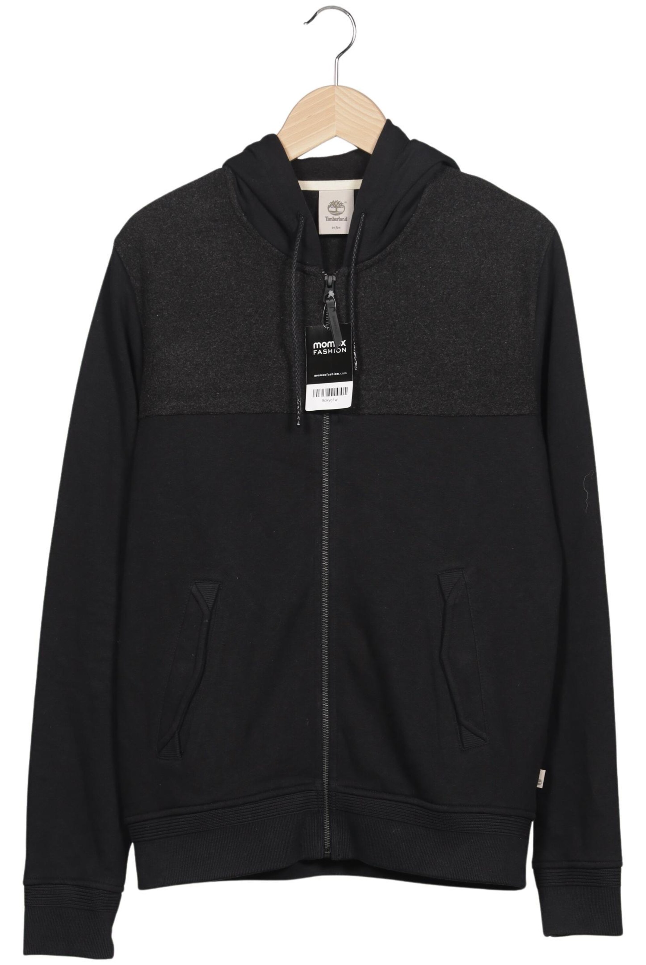 TIMBERLAND Kapuzenpullover M in Schwarz: Vorderseite