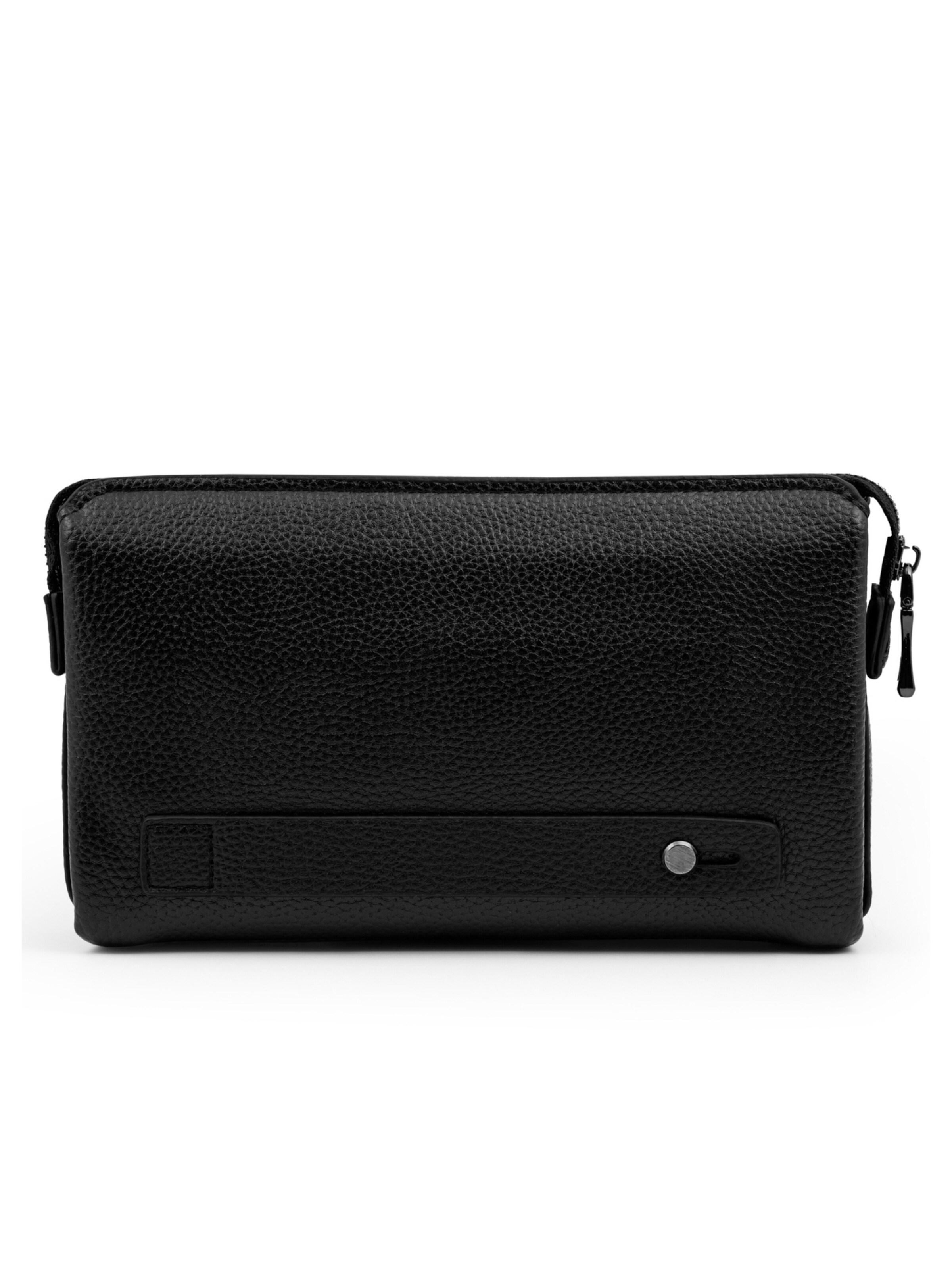 Moneyhold Clutch 'Compact' in Black: front