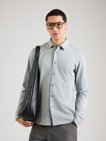 BOSS Orange Slim fit Ing 'Mysoft 2' - zöld: elől