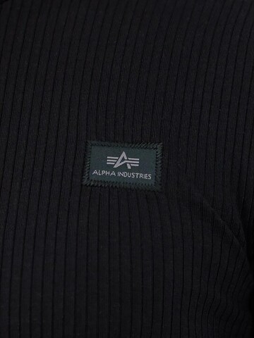 ALPHA INDUSTRIES Pullover '136505-03'‌‌‌‌ in Schwarz