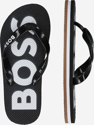 BOSS Kidswear Otevřená obuv – černá
