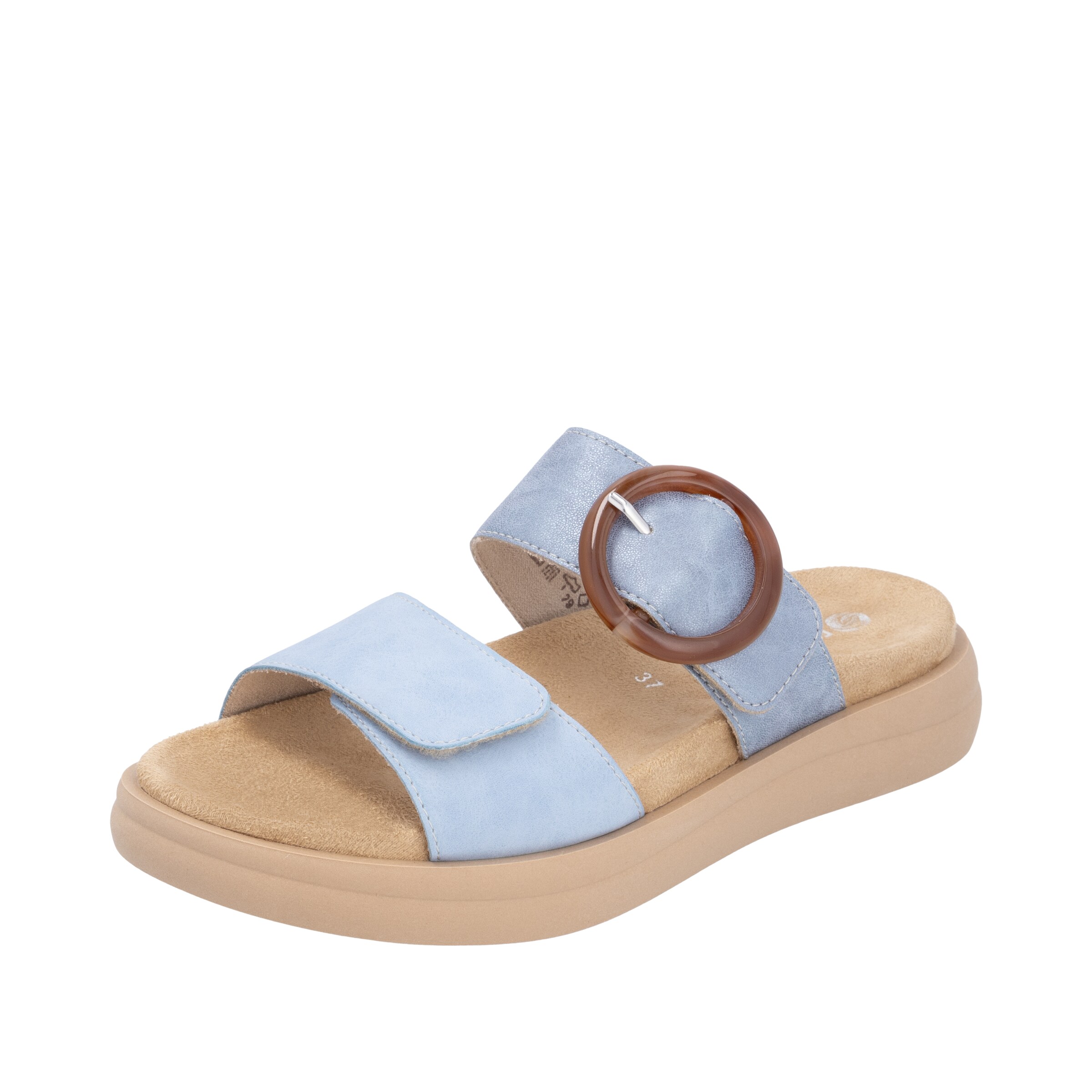 REMONTE Mules in Blue: front