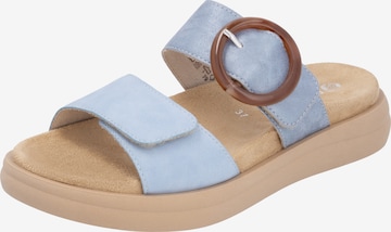 REMONTE Mules in Blue: front