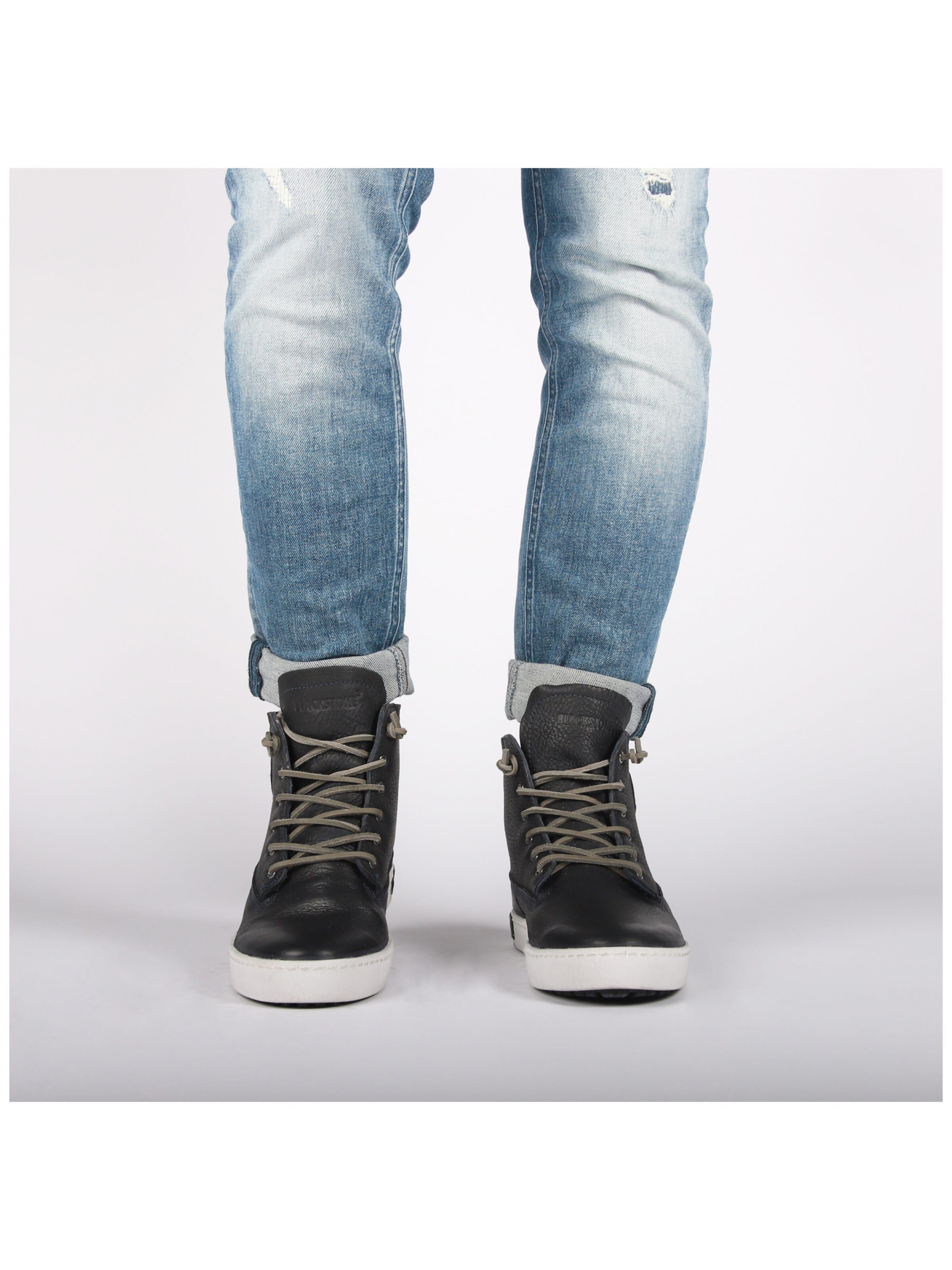 Sneaker alta di BLACKSTONE in blu