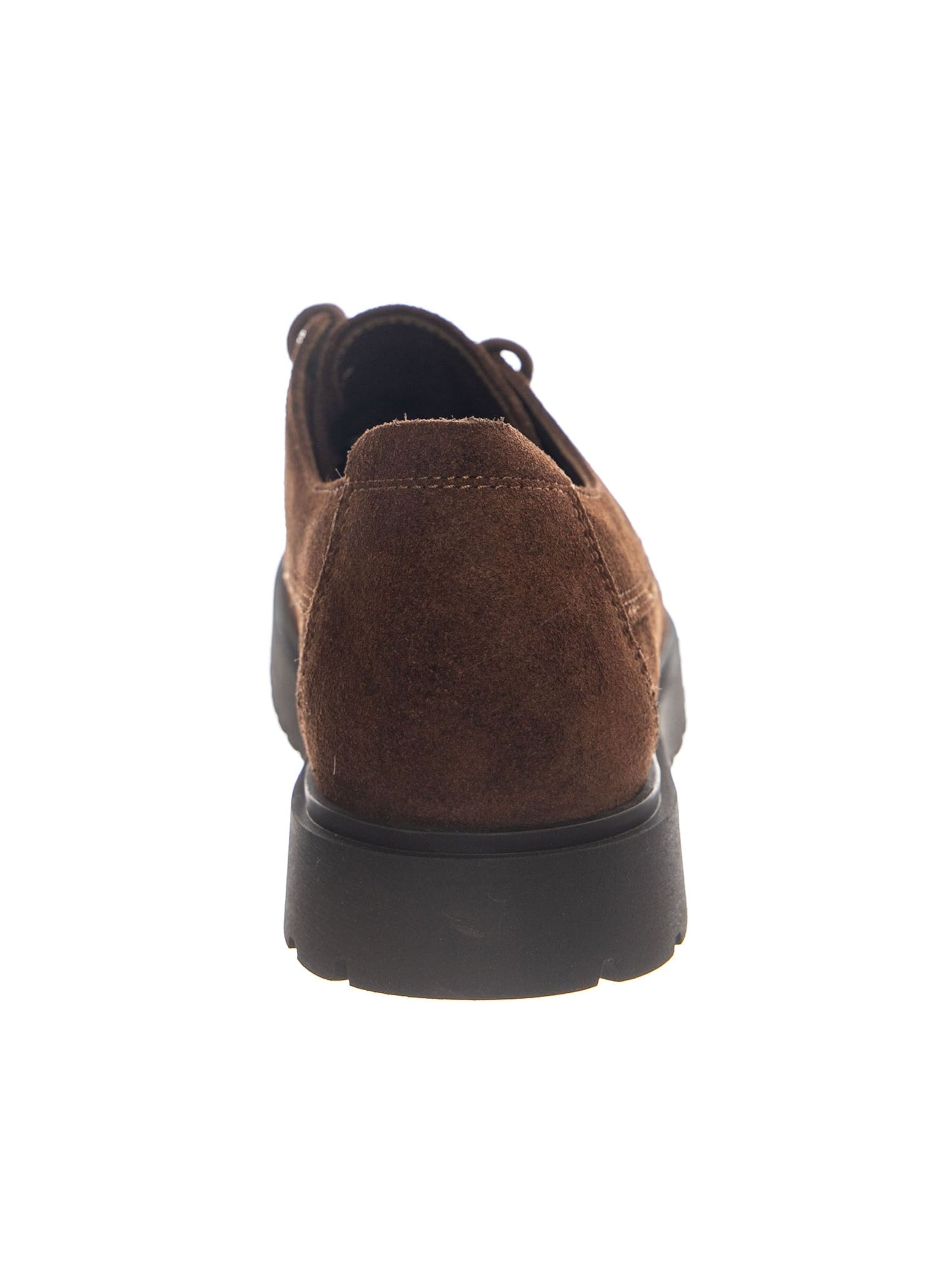 BIRKENSTOCK Snøresko 'Highwood Moc Lace Low N Suede Leather Carafe' i brun