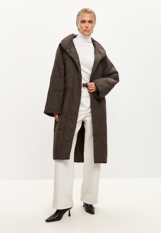 CESARE GASPARI Between-seasons coat in Green
