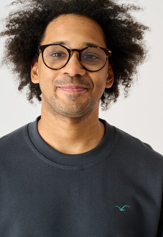 Cleptomanicx Sweatshirt 'Ligull Boxy' in Grau
