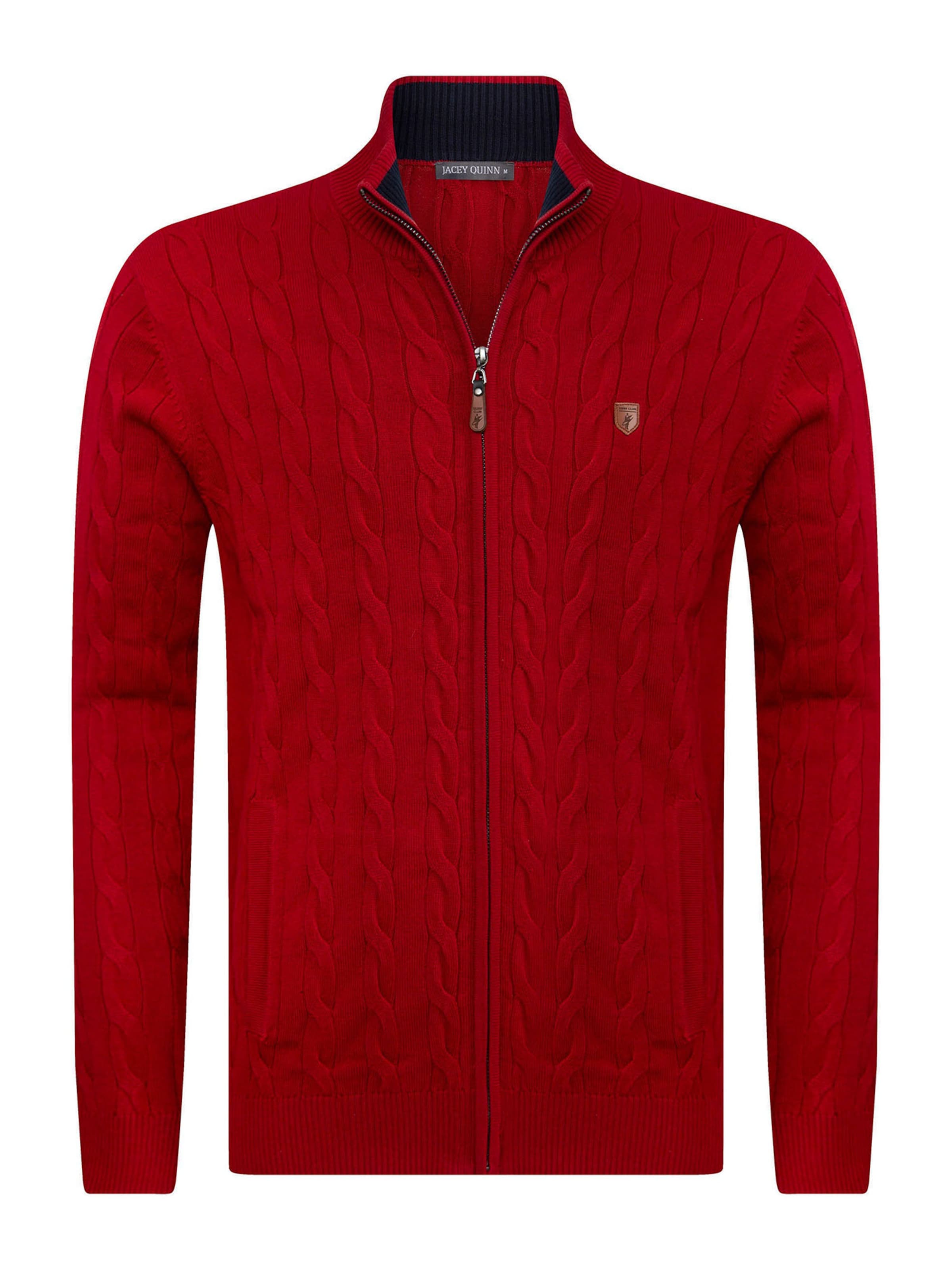 Jacey Quinn Kampsun, värv punane: eest vaates