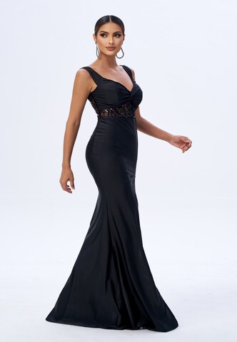 Moda Minx Abendkleid 'Kenza' in Schwarz