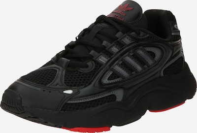 ADIDAS ORIGINALS Sneakers 'OZMILLEN' in Silver grey / Dark grey / Cherry red / Black, Item view