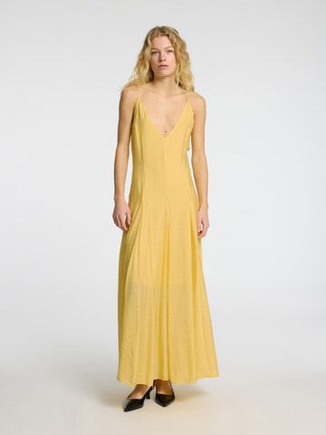 SELECTED FEMME Festkjole i gul