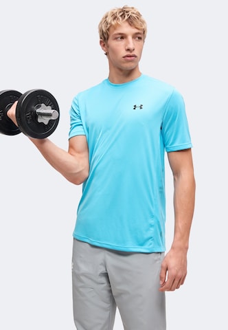 UNDER ARMOUR Λειτουργικό μπλουζάκι 'Tech Utility' σε μπλε