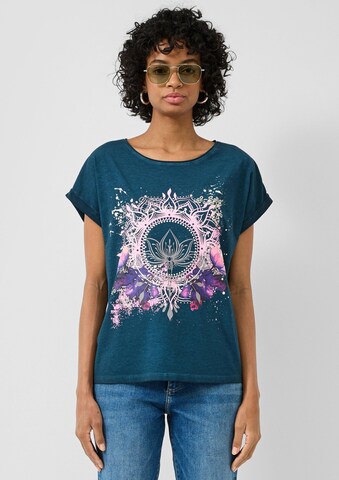 QS Shirt in Blue: front