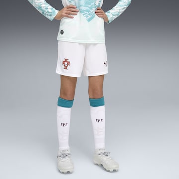 PUMA Regular Sports trousers 'Portugal 2026' in White: front