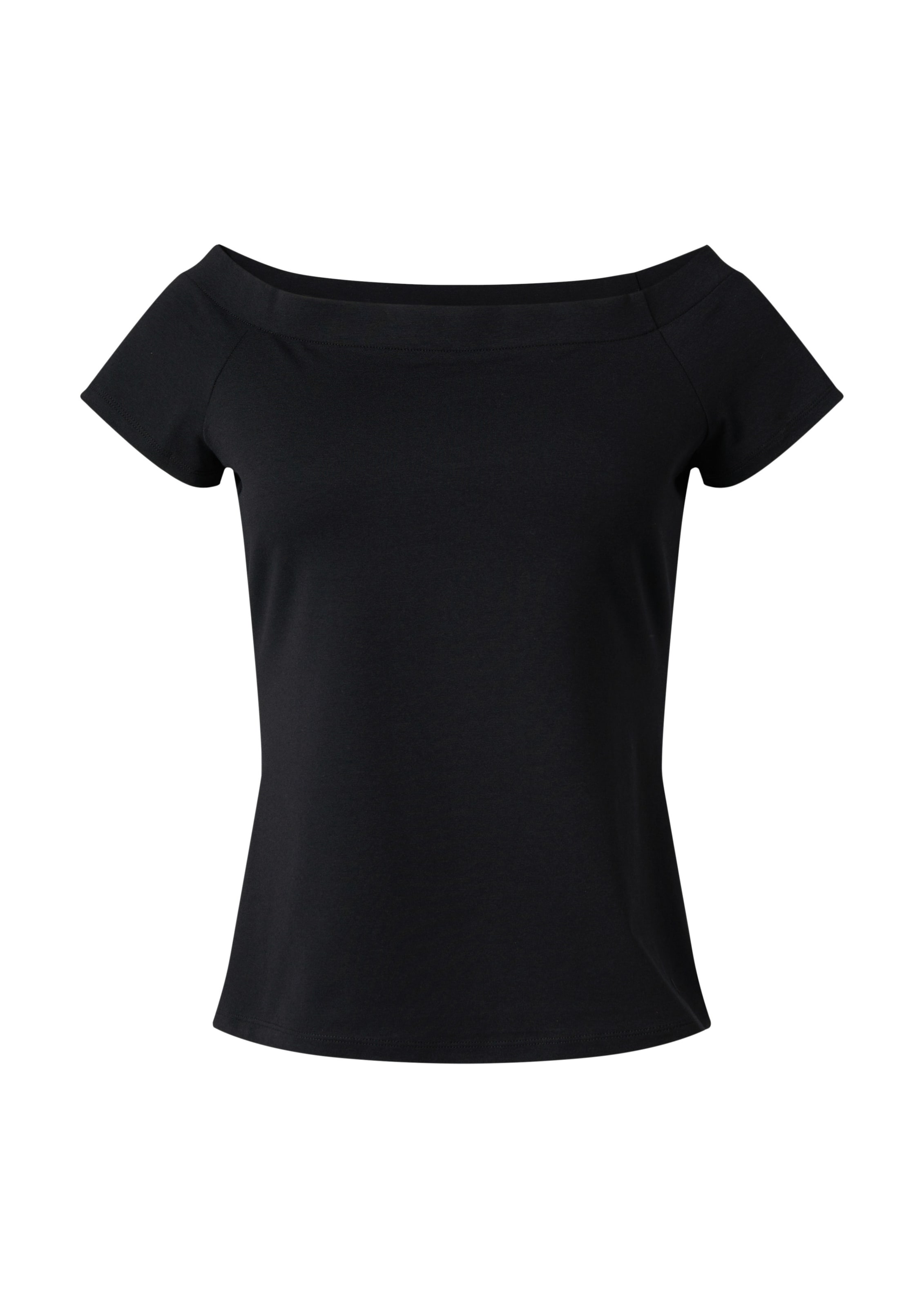 COMMA Shirt in Schwarz: Vorderseite