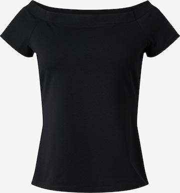 COMMA Shirt in Schwarz: Vorderseite