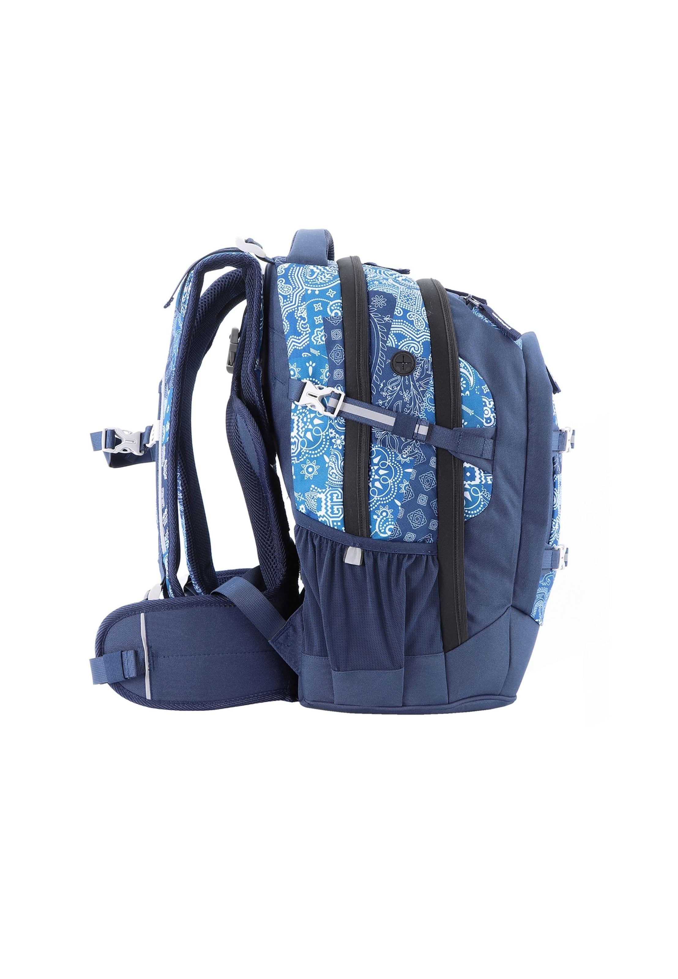 2be Schulrucksack-Set 'Royal' in Blau