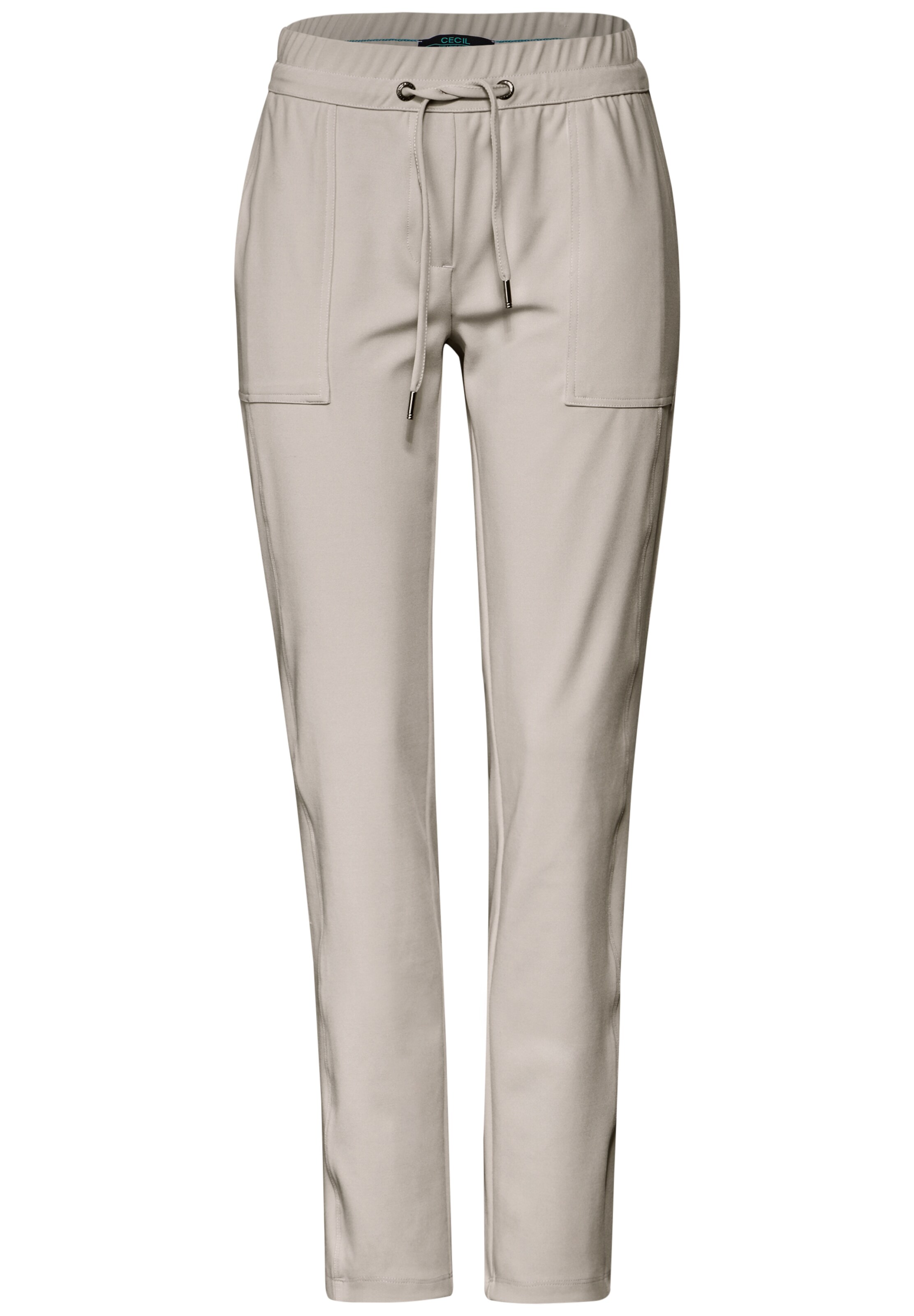 CECIL Slimfit Hose in Beige: Vorderseite