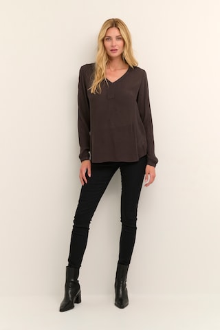 Kaffe Blouse 'Amber' in Brown