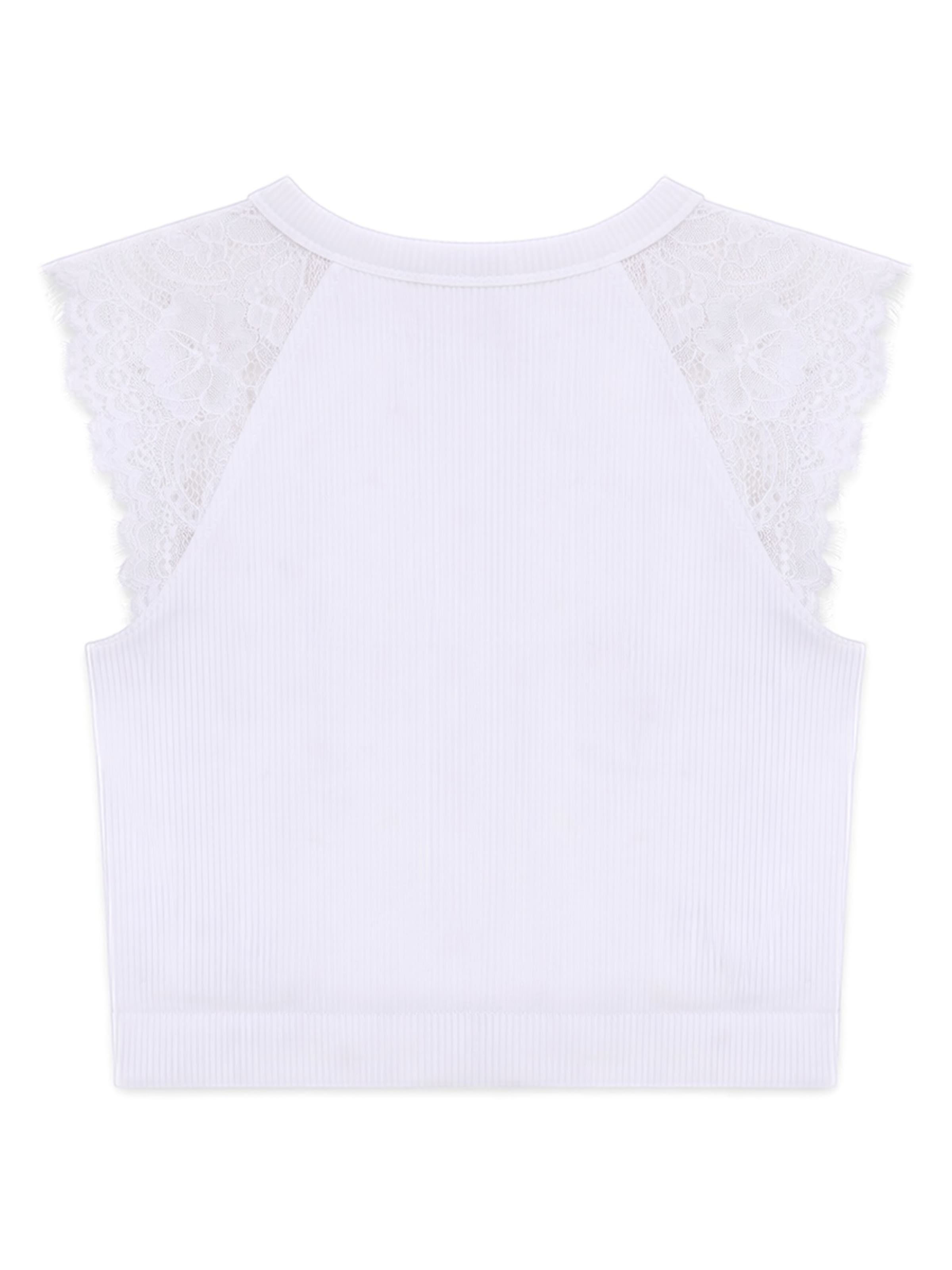 T-shirt 'Millie' GUESS en blanc