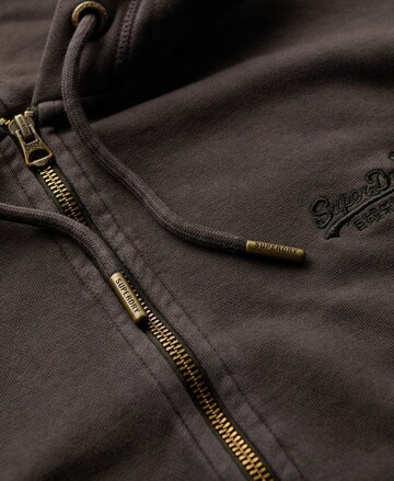 Superdry Sweatvest 'Essential' in Bruin