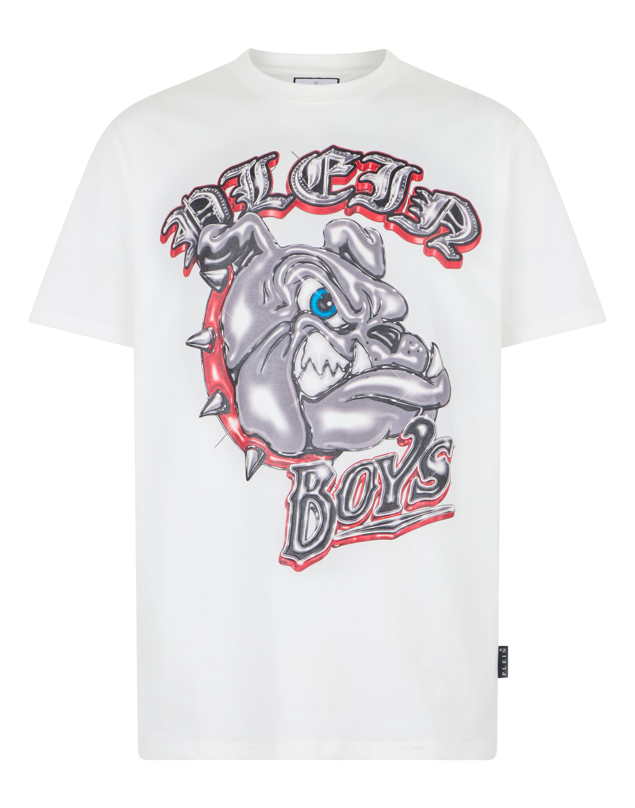 Philipp Plein Shirt in Wit: voorkant