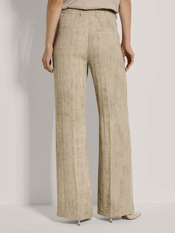 Loosefit Pantalon à plis MADELEINE en marron