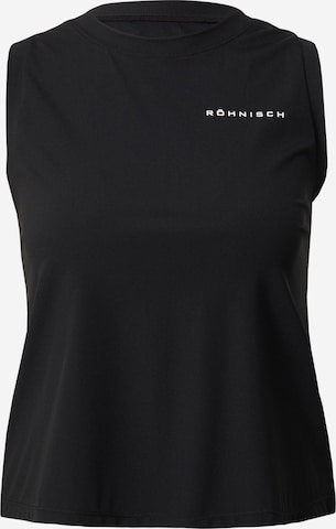 Röhnisch Sports Top in Black: front