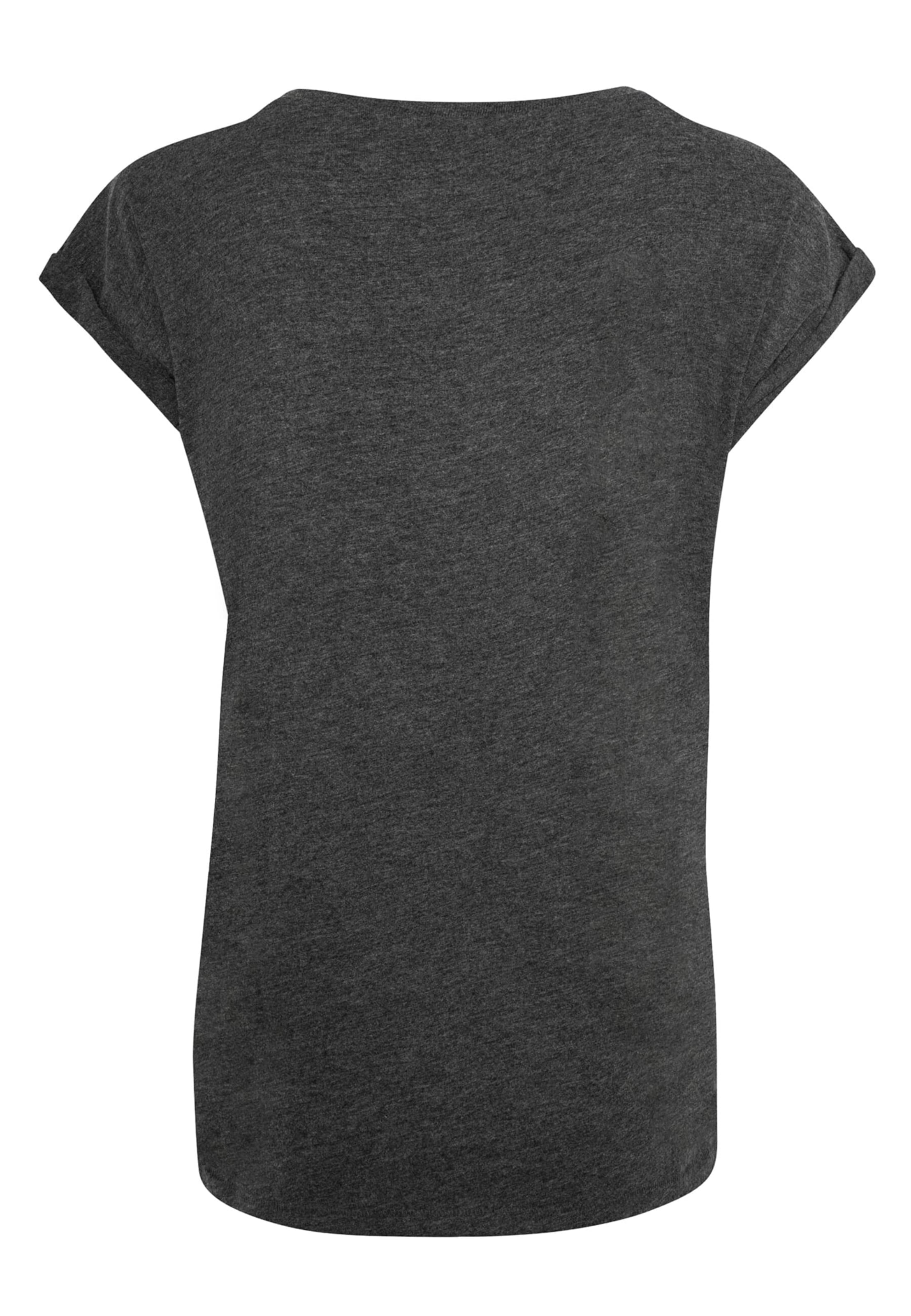 Maglietta 'Brandalised - Boy With Teddy' di Merchcode in grigio