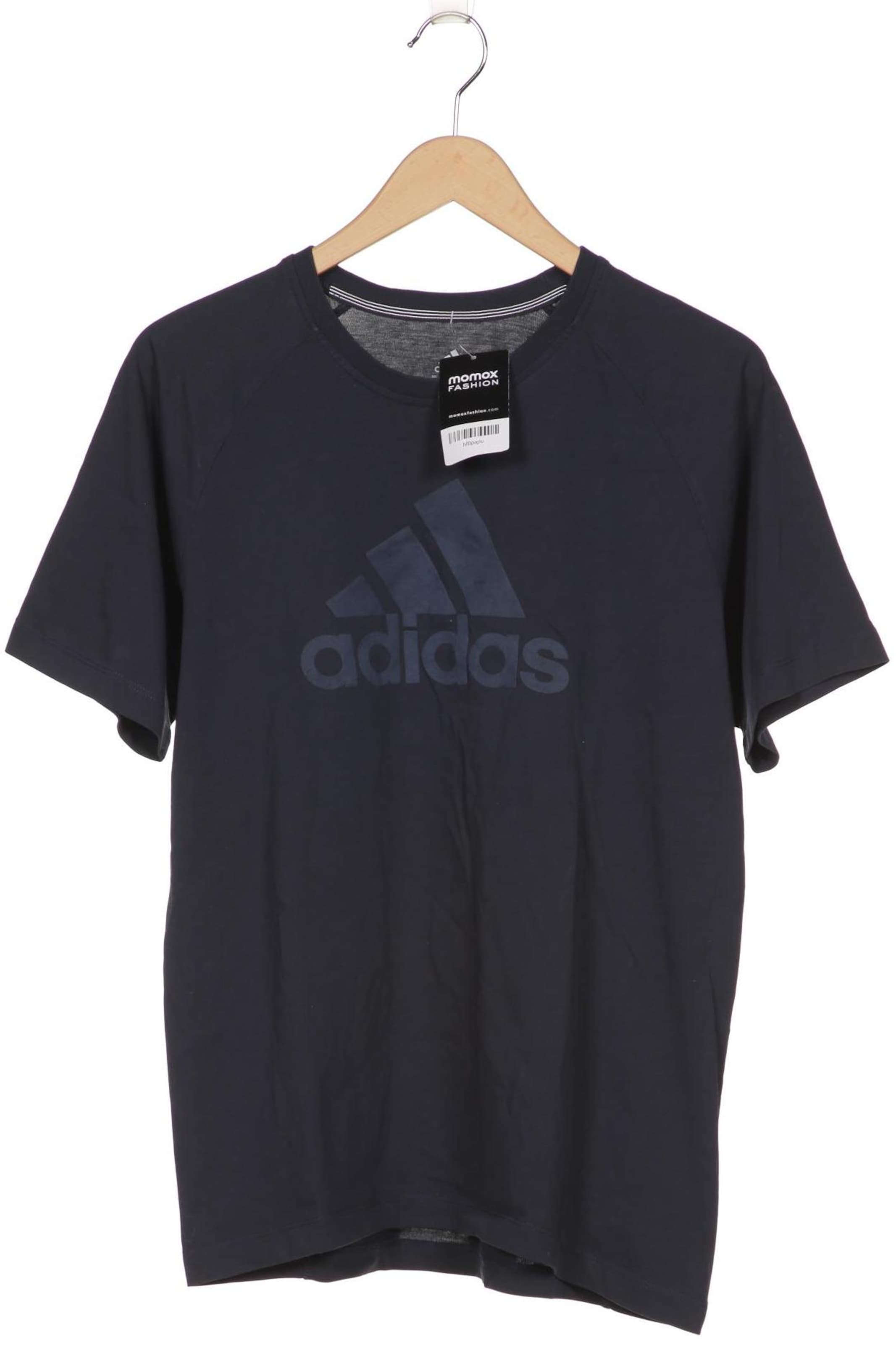 ADIDAS PERFORMANCE T-Shirt M in Blau: Vorderseite