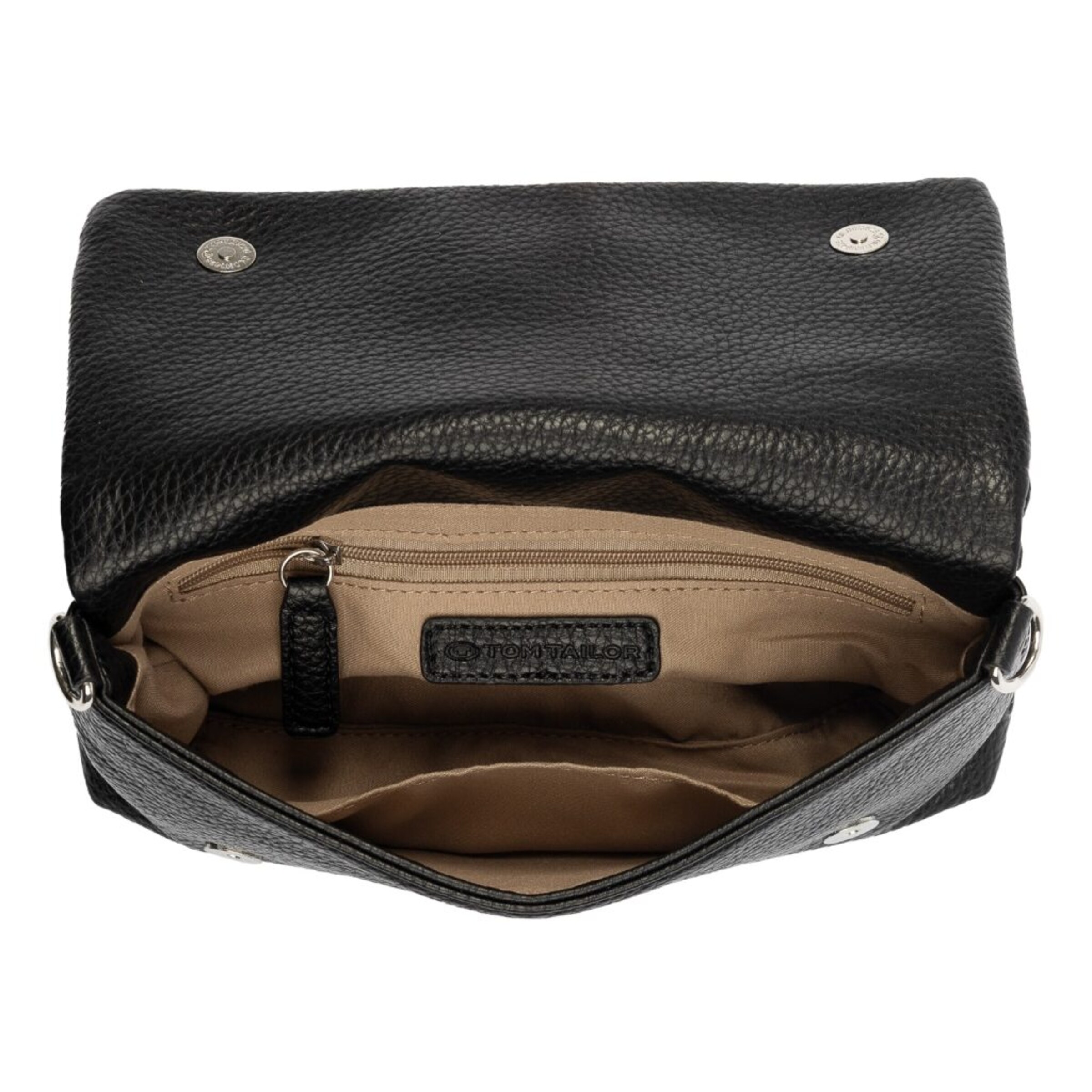 TOM TAILOR Crossbody Bag in Black