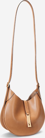 Polo Ralph Lauren Õlakott, värv pruun: eest vaates