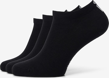Chaussettes 'Casual (zwart)' SOLIT socks en noir : devant