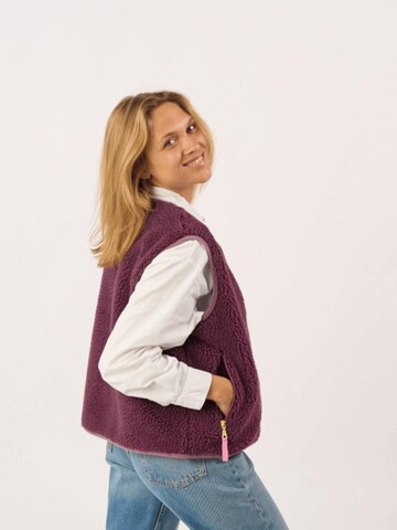 Billybelt Vest 'Sherpa Weste' in Purple