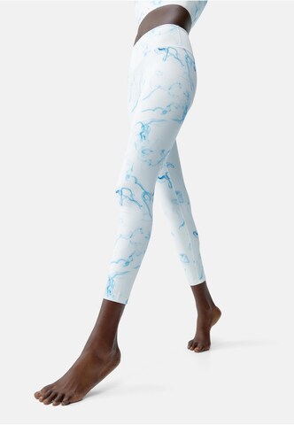 Born Living Yoga Skinny Sports trousers 'Helio' in Blue
