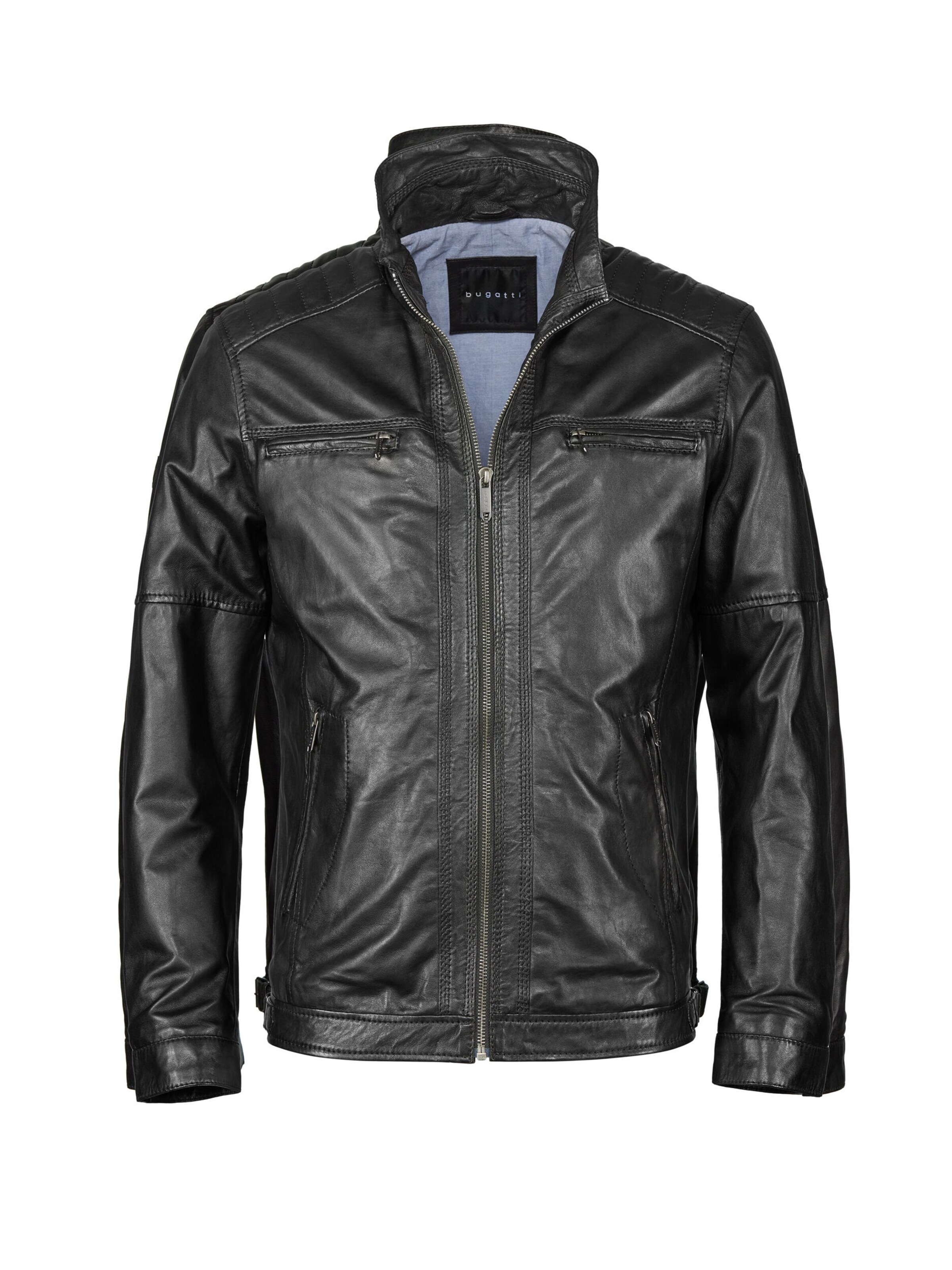 bugatti Between-season jacket in Black: front