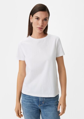 comma casual identity Shirt in Weiß: Vorderseite