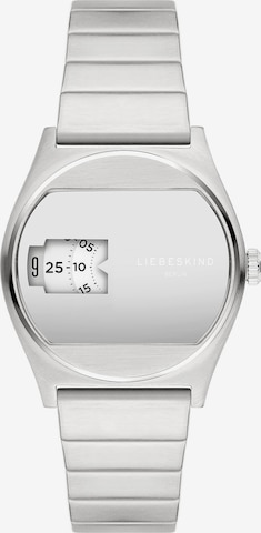 Liebeskind Berlin Analoguhr in Silber: Vorderseite