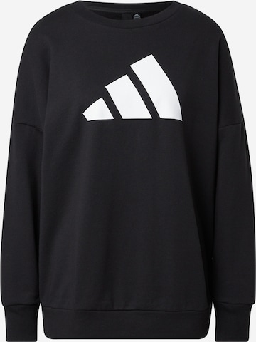 ADIDAS SPORTSWEAR Sport sweatshirt i svart: framsida