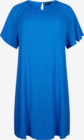 Zizzi - Vestido de verano 'ROSE' en azul: frente