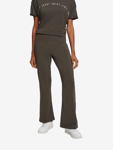 ESPRIT Skinny Sporthose in Grün