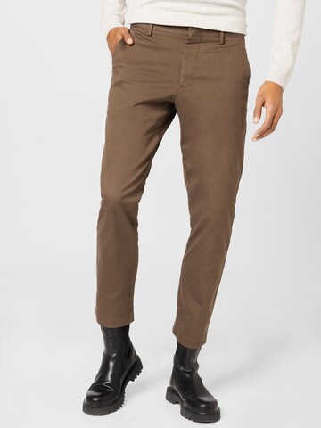 Regular Pantalon 'Theo' NN07 en gris : devant