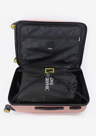 National Geographic Suitcase 'Abroad' in Pink