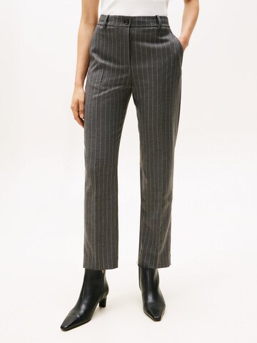 TOMMY HILFIGER Slimfit Hose in Grau: Vorderseite
