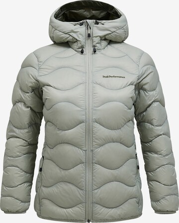 PEAK PERFORMANCE Winter Jacket 'Helium' in Green: front