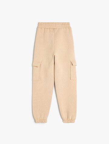 Koton Tapered Broek in Beige