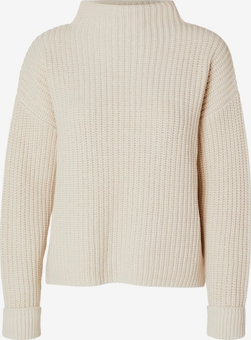 SELECTED - Jersey 'SLFSelma Sus' en beige: frente