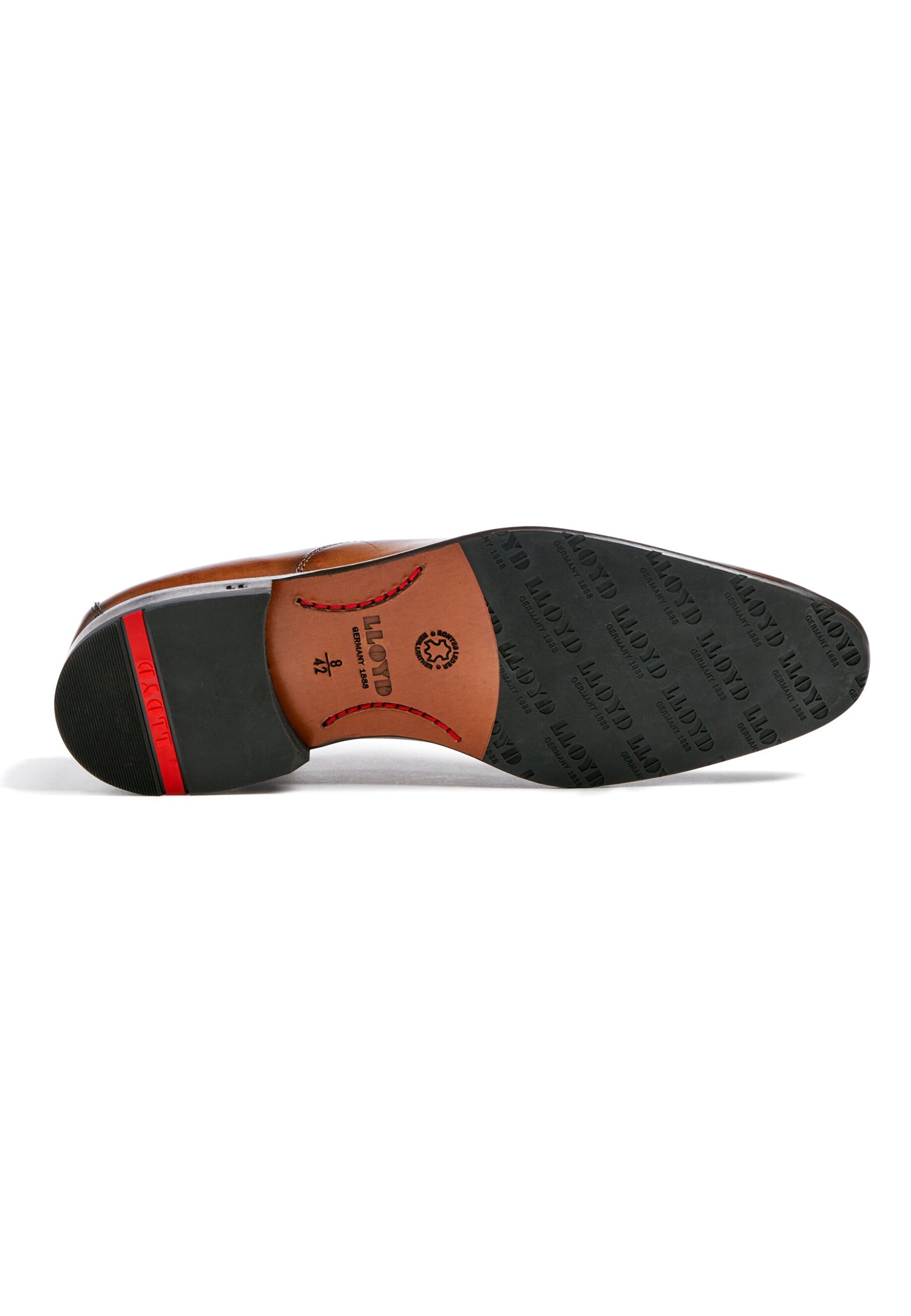 LLOYD Lace-up shoe 'Pool' in Brown